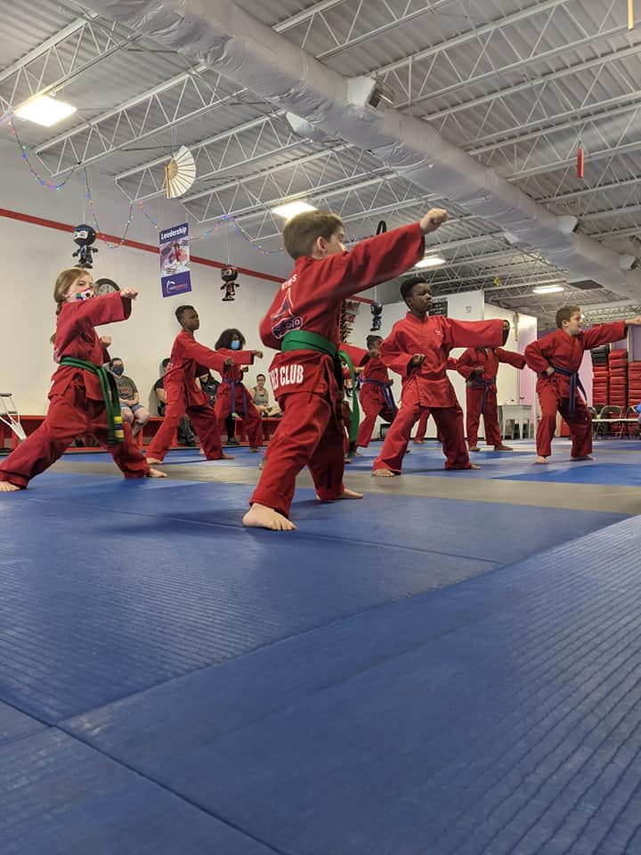 Kids martial arts training